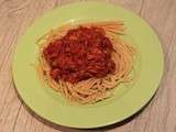 Spaghetti sauce au thon