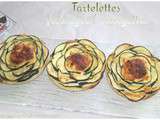 Tartelettes fromages/courgettes