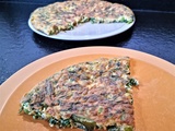 Fanes et autres restes verts en omelette, la recette anti-gaspi