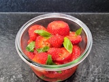 Salade de fraises au basilic : un dessert original tout en fraîcheur