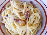 Spaghetti alla carbonara, la vraie recette, sans crème