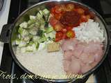 One pot rice poulet et petits légumes