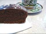 Cake moelleux au chocolat /amande
