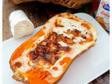 Butternut farcie au chèvre