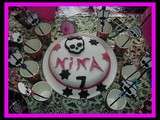 Gâteau Monster High / les 7 ans de Nina