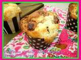 Muffin au chocolat Kinder céréales, petite noix de coco