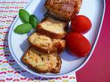 Cake mozzarella tomates basilic - Turbigo-Gourmandises.fr