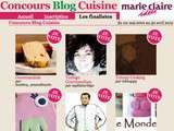 Concours Blog cuisine créative Marie-Claire idées : c’est reparti