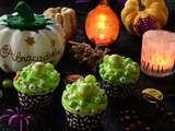 Cupcakes de la sorcière d’Halloween