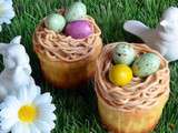 Cupcakes nids de Pâques