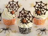 Cupcakes potiron pécan aux épices pour Halloween
