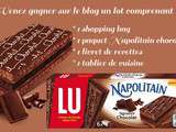 Lot Pur chocolat Napolitain de lu à gagner