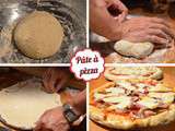Pâte à pizza facile {& Histoire de la construction du four à pain qui va avec…}