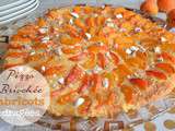 Pizza briochée abricots dragées {Christophe Michalak}