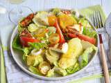 Salade poulet manouri avocat : frais et gourmand