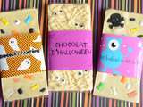 Tablettes de chocolat customisé pour Halloween {et Freebies}