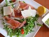 Salade jambon de parme - Parma ham salad