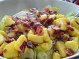 Salade pommes de terre et bacon - Bacon and potato salad