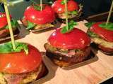 Mini burgers de tomates avec Tasteandfurious