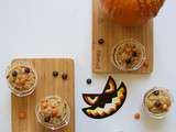 Muffins d’Halloween, potiron cannelle