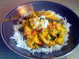 Curry de shiitakes... fruits... légumes