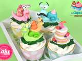 Cupcakes « Anniversaire dans la Famille Escargot »