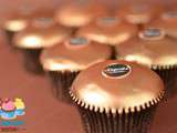 Cupcakes Noir Intense façon Ferrero RondNoir®