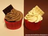 Cupcakes Rapides Chocolat Blanc / Chocolat Noir