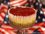 New York Strawberry Cup-Cheesecakes