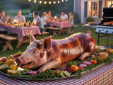 Combien coûte un cochon grillé à domicile : guide des prix et astuces
