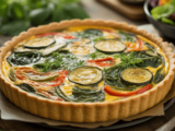 Facile de quiche aux légumes sans pâte : légère et savoureuse