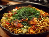 Nouilles sautées au poulet : la recette facile d’Aline Vidal pour un voyage en Asie