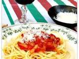 Il Guanciale di Estérelle : spaghetti  a l’amatriciana