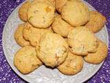 Cookies aux abricots secs, pistaches et soupcon de crunch