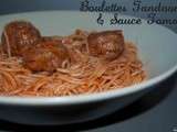 Boulettes tandoori en sauce tomate