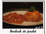 Goulash de poulet - Ronde inter Blog #24