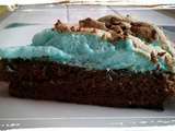 Gâteau route bleue