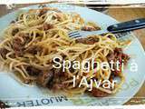 Spaghetti à l'Ajvar