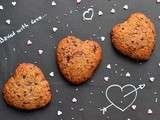 Cookies au Coeur moelleux {Valentine's Day Snacks}