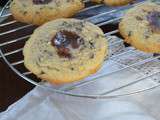 Cookies choco, amandes & coeur crème de marron