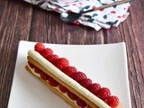 Gourmandises aux framboises