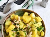 Salade de patates aux harengs fumés
