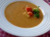 Soupe de carottes et céleri