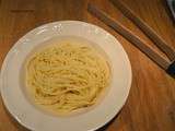 Spaghettis au beurre