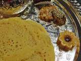 Baghrirs ou crêpes marocaines aux mille trous