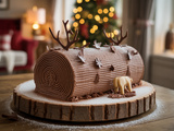 Bûche à la crème au beurre chocolat : La recette indispensable