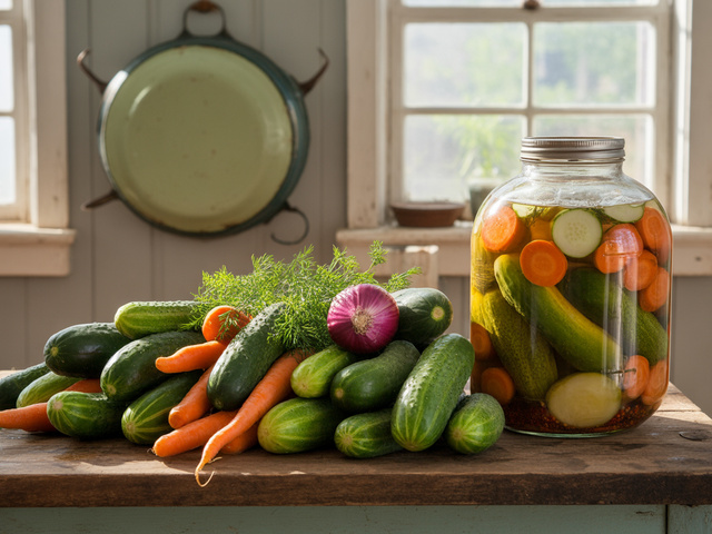 Recettes de Pickles de Un Lyon dans la cuisine