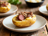 Pomme de terre farcie façon grand-mère : recette facile et délicieuse
