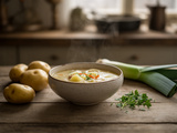 Potage aux poireaux et pommes de terre : Recette facile à tester