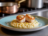 Risotto aux Saint-Jacques : Créez Un Plat Élégant Et Savoureux